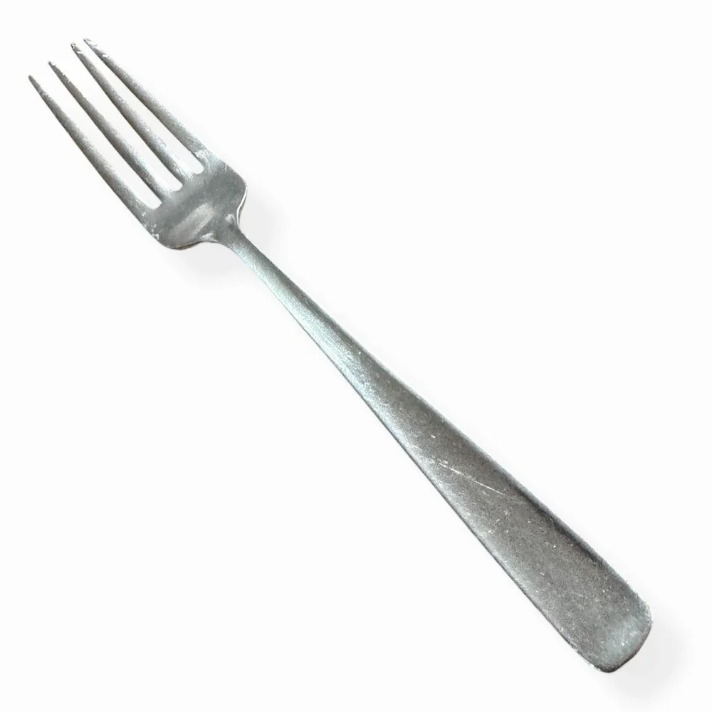 Vintage‎ Dessert Fork Stainless Steel Made In Japan Solid Handle Replacement